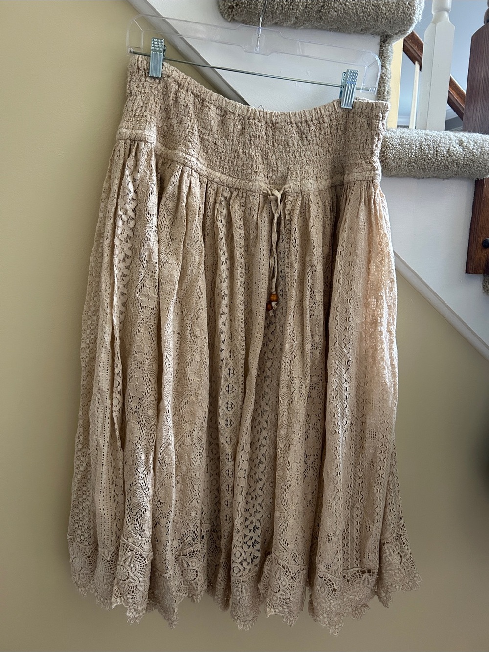 YOUNG THREADS NWT SKIRTS Large LACE